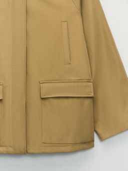 Куртка оверсайз с акцентным воротником ZR2604102209-63 / Zarina  фото 13