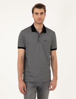 Siyah Regular Fit Ti__rt