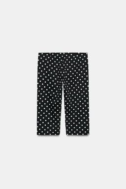 PANTAL?N CAPRI LUNARES / Negro / Blanco - Zara фото 6