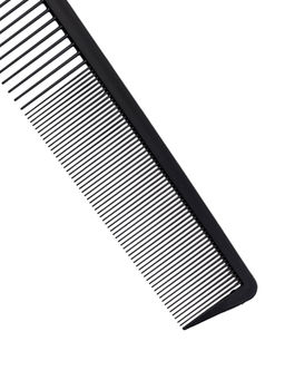 Kristaller Профессиональный гребень для волос комбинированный 06940, карбон, черный, 22 см