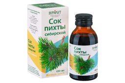 Сок пихты сибирской 100 мл Алфит 7128