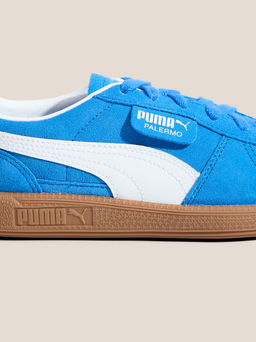 Детские кеды PUMA Palermo Jr Артикул 4587563, ярко-голубой