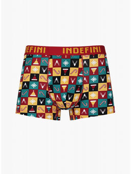 Мужские трусы боксеры Индефини (Арт. 631000-2143MGF) - Indefini фото 5
