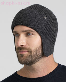 388 T Ушанка мужская флис (56-58)