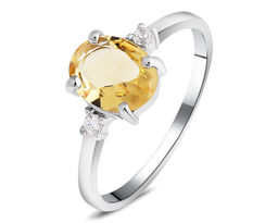 Кольцо, цитрин, Вернисаж