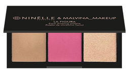 Палетка для контурирования лица LA FIGURA NINELLE & MALVINA №511 теплая коррекция