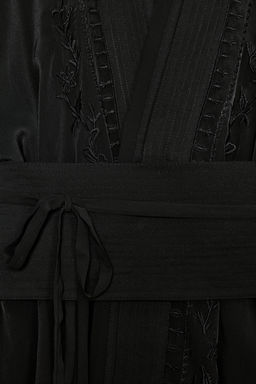 ZW COLLECTION LIMITED EDITION EMBROIDERED SASH KIMONO - Zara фото 8