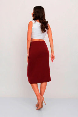 ЗЛАТА Юбка И 010/св.бордо