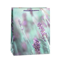 Цена за 12 шт. Пакет подарочный 31x42x12см Лаванда / 3205XL /уп 12/300/ - Галеонтрейд фото 3