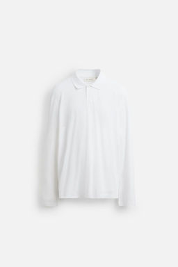 LIGHTWEIGHT COTTON POLO SHIRT - Zara фото 8