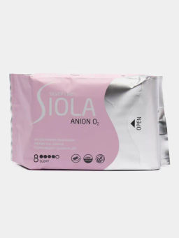SIOLA Silver Line прокладки ультратонкие с анионным вкладышем Super 8шт