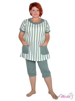 Бриджи Модель №1281 размеры 44-84 - Plusmoda фото 3