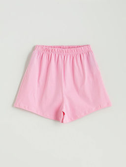 Beli Lastikli Basic K?z ?ocuk Pijama ?ort