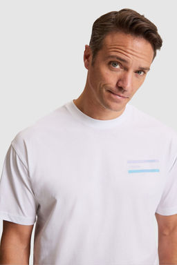 Erkek Beyaz Comfort Fit Bisiklet Yaka Ti__rt - U.s. polo assn фото 2