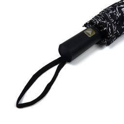 Зонт полуавтоматический Узоры, эпонж, 3 сложения, 8 спиц, R = 49 см, цвет МИКС - Simaland фото 5