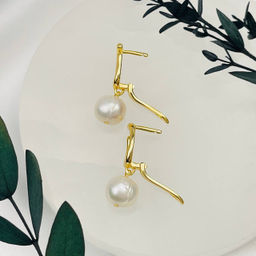 Серьги из белого Жемчуга - Радуга самоцветов фото 3