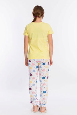 Костюм футб и брюки М222042Па Желтый - Елена фото 4