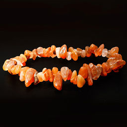 Браслет из камня Сердолик - денежный магнит