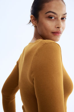 Top con escote cuadrado - H&m фото 8