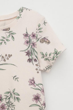 Crockid _ КР 302714-1/розовый,полевые бабочки к553 блузка (туника) для дев  фото 2