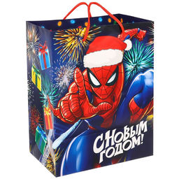 Пакет ламинат вертикальный, С Новым годом!, 23 ? 18 ? 11.5 см