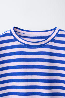 CAMISETA RAYAS / Azul - Zara фото 3