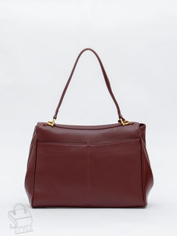 Сумка женская кожаная 2094YJ wine red Polina&Eiterou