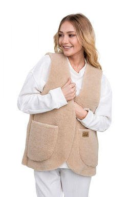 Жилет 3 в 1 (носи, как: домашний жилет / меховую подкладку / верхний слой одежды)