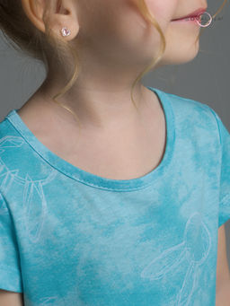 Платье Лето зайцы варенка бирюза - Sovalina фото 26