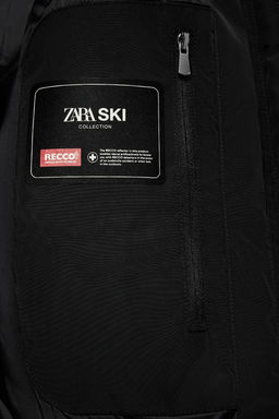 WATER-RESISTANT WINDPROOF DOWN PUFFER JACKET RECCO® TECHNOLOGY SKI COLLECTION - Zara фото 13