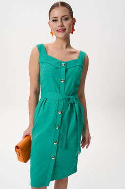 Сарафан Ширли (зелёный) - Эльза фото 12