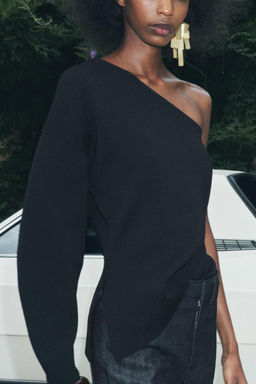 ASYMMETRIC KNIT TOP - Zara фото 2
