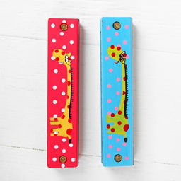 Губная гармошка Жирафики, цвета МИКС