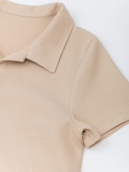 Футболка для мальчика поло, синий - Lesi kids фото 29