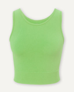 Укороченный облегающий топ в спортивном стиле - Incity фото 2