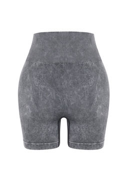 TRENDYOLMILLA Siyah Seamless/Dikissiz Y?kamal? Orme Spor Sort/K?sa Tayt THMSS23TY00034  фото 37