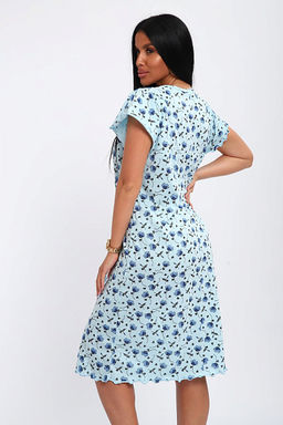 Сорочка женская (01064 синий) - Плиона фото 49