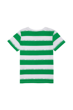 Детская зеленая футболка с круглым вырезом Неожиданная скидка в корзине - U.s. polo assn фото 4