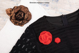 BLITZ Розочка пришивная №48 5 шт №022 бежевый