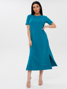 751 ЖЕНСКОЕ ПЛАТЬЕ (Лазурный) - А-дина фото 2