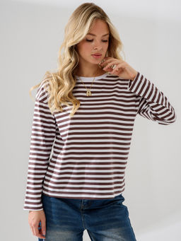 Лонгслив тельняшка 100% хлопок - Оптима фото 5