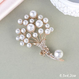 Брошь Букет шаров 6,5 см / GM273-57 /уп 12/ с жемчугом Брошь Букет шаров 6,5 см / GM273-57 /уп 12/ с жемчугом