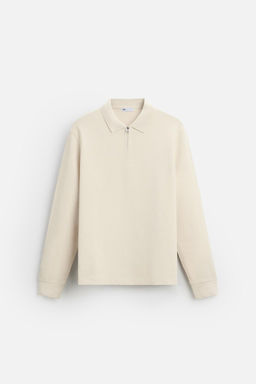 ZIP COLLAR POLO SHIRT - Zara фото 15