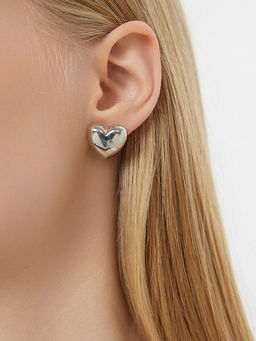 Серьги женские в форме сердца в наборе, 2 пары - Mark formelle фото 3