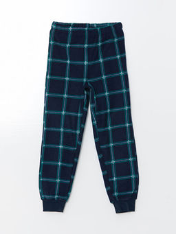 Beli Lastikli Ekose Erkek ?ocuk Pijama Alt
