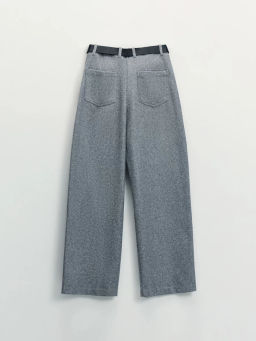 Прямые брюки с ремнем / Zarina