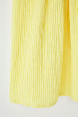 Pembe K?z Cocuk %100 Pamuk Renk Bloklu Ask?l? Mini Orme Elbise TKDSS25EL00073 - Trendyolmilla фото 7