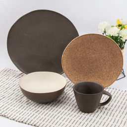 Набор столовый Карамель 16 предметов (керамика) (ПС0036-44) /Jewel/