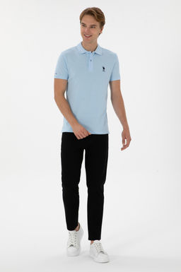 Erkek A__k Mavi Basic Ti__rt Sepette S_rpriz _ndirim - U.s. polo assn фото 4