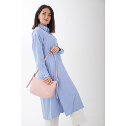 Сумка-багет на молнии, цвет розовый - Simaland фото 4